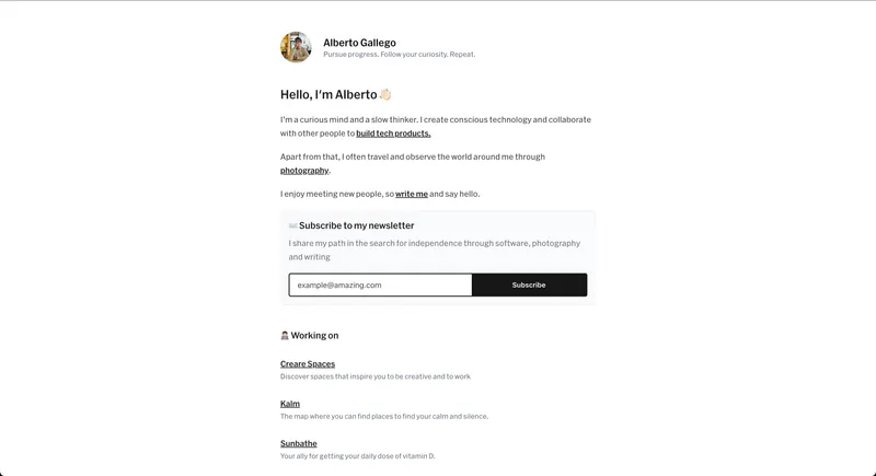 Curating content